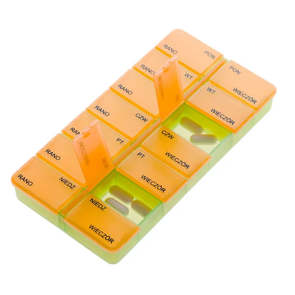 kasetka_do_leków_tygodniowa_z_podziałem_na_2_pory_dnia_el_comp_sklep_medyczny_profimed_goleniow_01