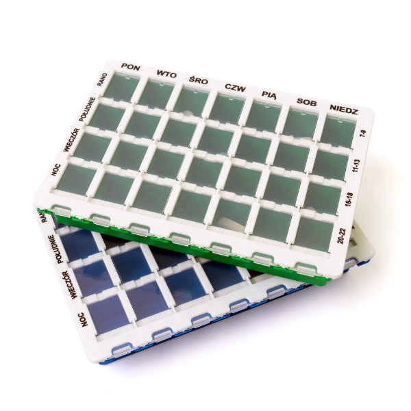 Kasetka do leków tygodniowa z podziałem na 4 pory dnia 7/4 3 kasetka_do_leków_tygodniowa_z_podziałem_na_4_pory_dnia_el_comp_sklep_medyczny_profimed_goleniow_03