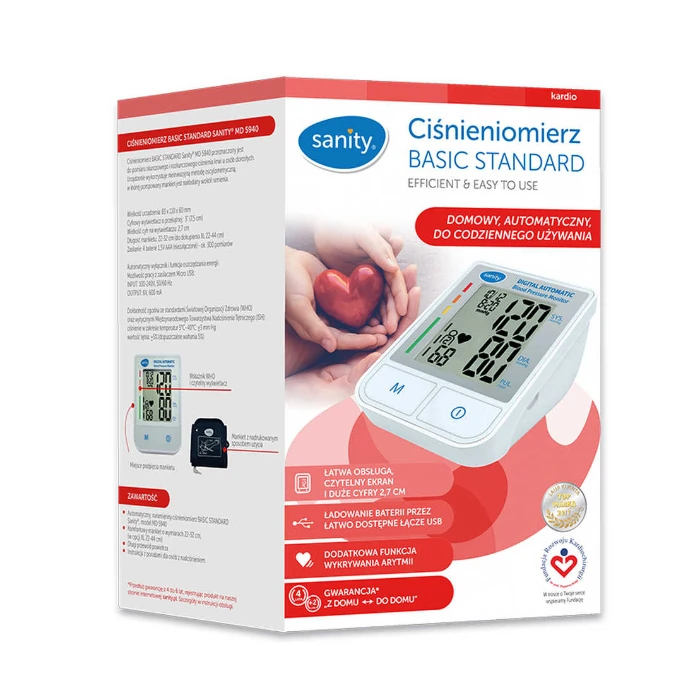 Ciśnieniomierz Basic Standard MD 5940 Sanity 1 Ciśnieniomierz Basic Standard MD 5940 Sanity