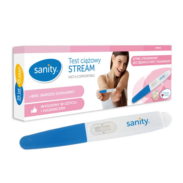 Test ciążowy stream strumieniowy sanity