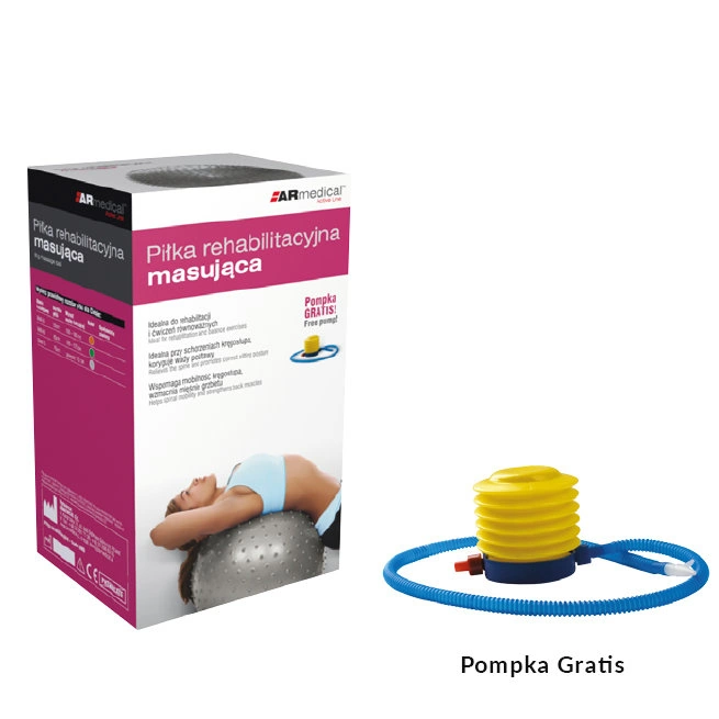 Piłka_rehabilitacyjna_masująca_pomarańczowa_55cm_sklep_medyczny_profimed_2