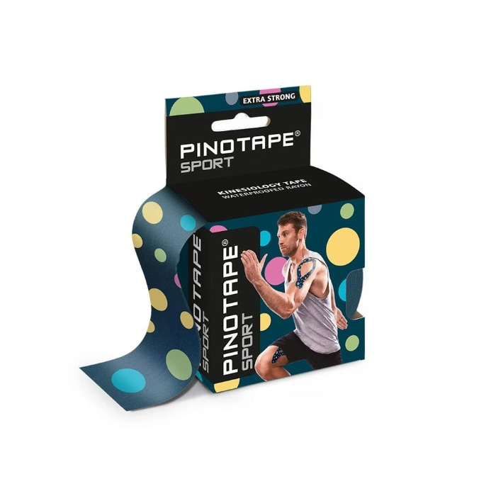 Pinotape Sport 5 cm x 5 m - wodoodporne, mocne tejpy dla sportowców 5 Pinotape Sport 5 cm x 5 m - wodoodporne, mocne tejpy dla sportowców - obrazek 5