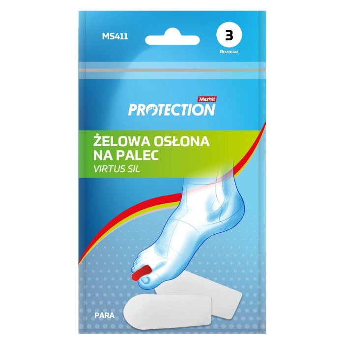 Żelowe osłony na palec Virtus Sil
