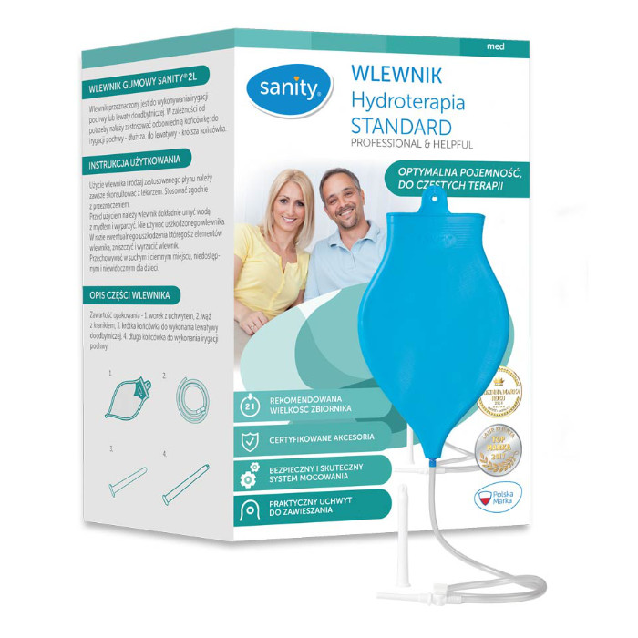 Wlewnik hydroterapia Standard 1 Wlewnik hydroterapia Standard