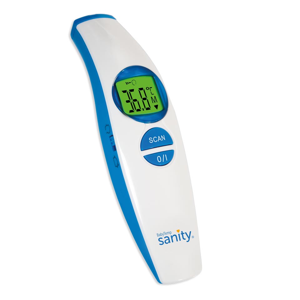 Termometr bezdotykowy BabyTemp Sanity AP 3116 z ekranem LCD 2 Termometr bezdotykowy BabyTemp Sanity AP 3116 z ekranem LCD - obrazek 2